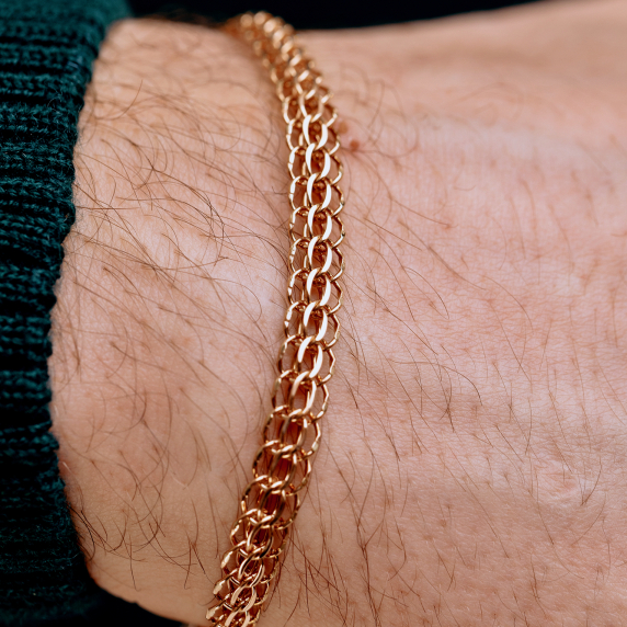 Золотой браслет &amp;quot;Венеция&amp;quot; - 3