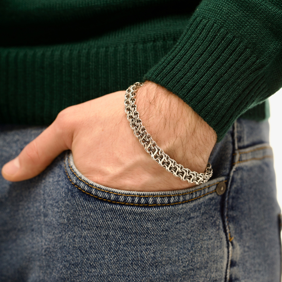 Серебряный браслет &amp;quot;Гермес&amp;quot; - 3