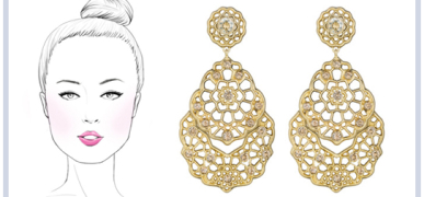 Вишукані прикраси, які найкраще підходять жінкам з квадратним типом обличчя