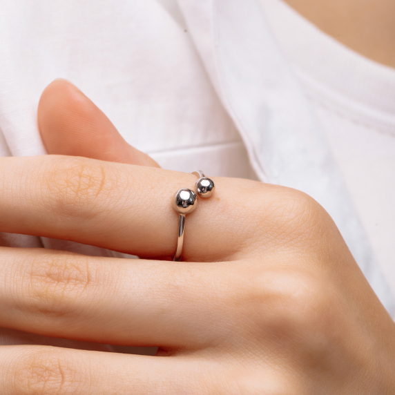 Серебряное кольцо - 3