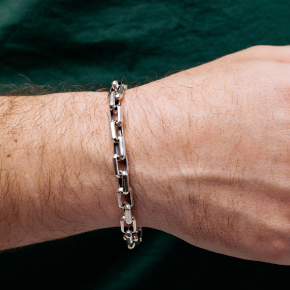 Серебряный браслет &amp;quot;Шторм&amp;quot; - 3