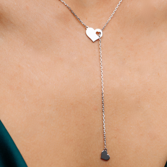 Срібне кольє &amp;quot;Серце&amp;quot; - 3