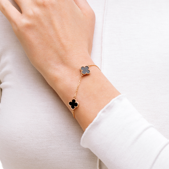 Золотой браслет &amp;quot;Cloveria&amp;quot; - 1