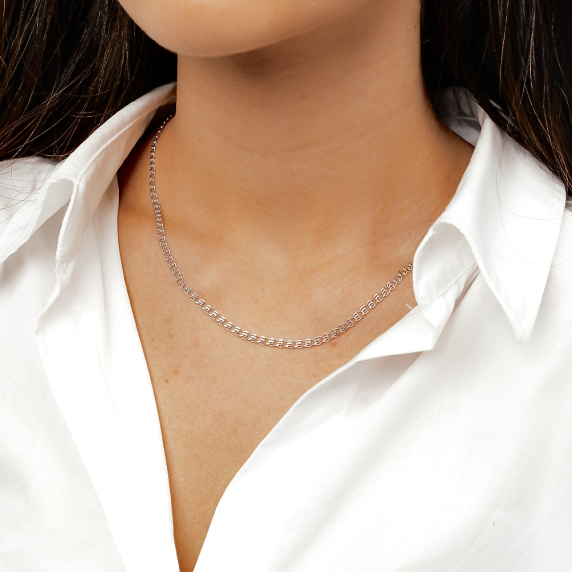 Серебряная цепочка &amp;quot;Лав&amp;quot; 50р - 2