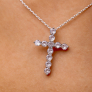 Серебряное колье &amp;quot;Крест&amp;quot; - 2