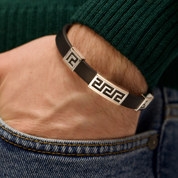 Серебряный браслет - 1