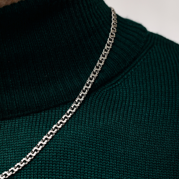 Срібний ланцюг &amp;quot;Козацький плоскій&amp;quot; - 3