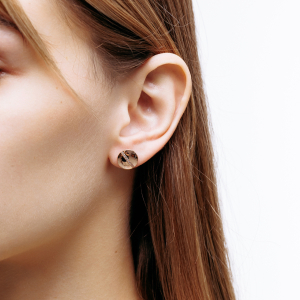 Золотые пусеты