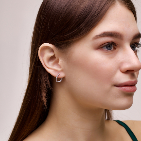 Срібні сережки - 5