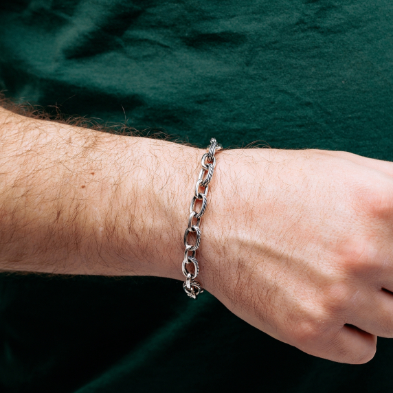 Серебряный браслет &amp;quot;Вектор&amp;quot; - 4