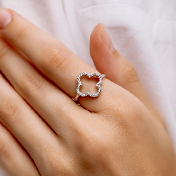 Серебряное кольцо &amp;quot;Cloveria&amp;quot; - 2