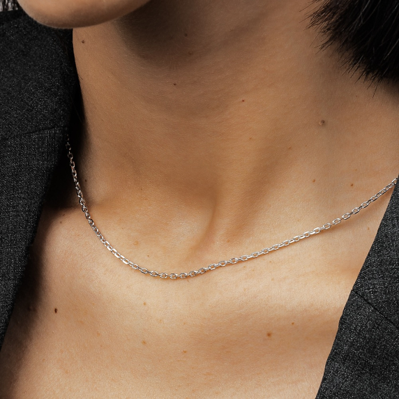 Срібний ланцюг &amp;quot;Якір&amp;quot; 50р - 2