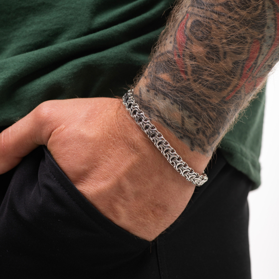 Срібний браслет &amp;quot;Рамзес&amp;quot; - 1