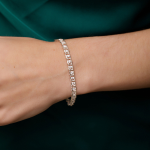 Серебряный браслет "Нежность"