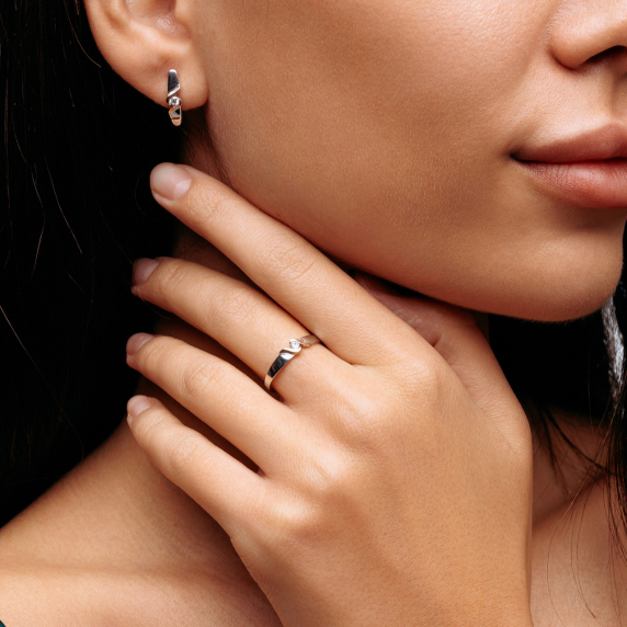 Серебряные серьги - 6