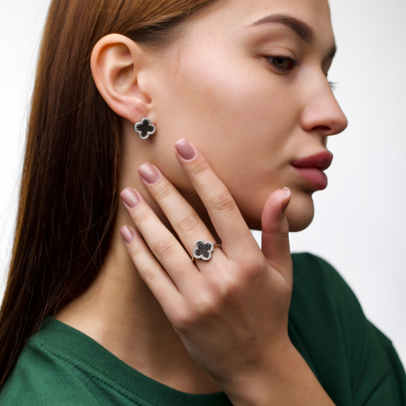 Серебряное кольцо &amp;quot;Cloveria&amp;quot; - 4