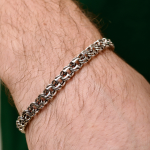 Серебряный браслет "Козацкий Бисмарк"