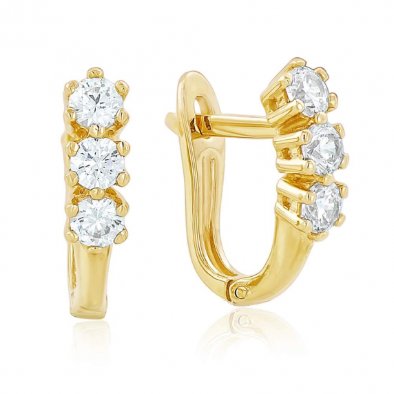 Золотые серьги - 1