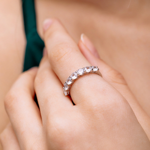 Сребряное кольцо "Блеск"