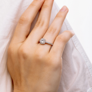 Серебряное кольцо "Блеск"