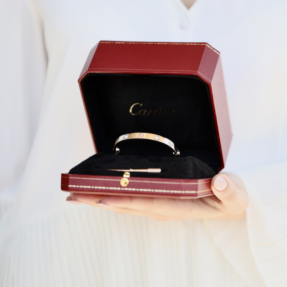 Золотий браслет &amp;quot;Кохання&amp;quot; - 8