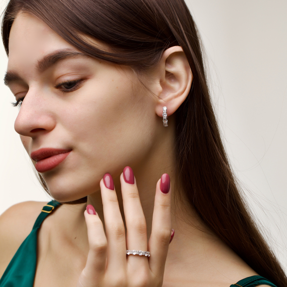 Серебряное кольцо - 6