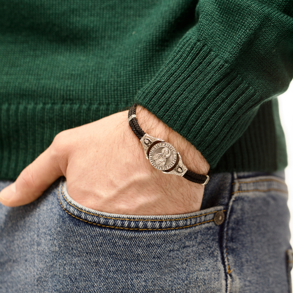 Серебряный браслет - 5