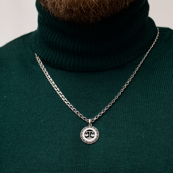 Срібний підвіс &amp;quot;Ваги&amp;quot; - 4