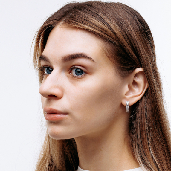 Золотые серьгие - 4