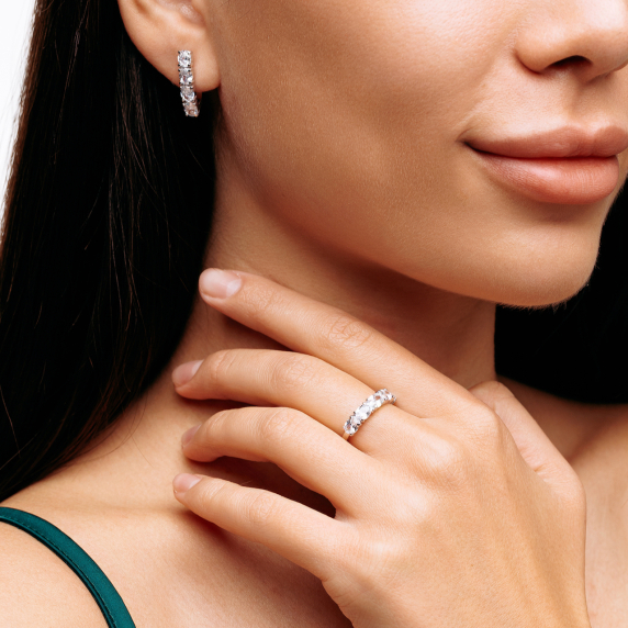 Серебряное кольцо - 6