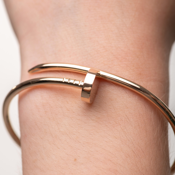 Золотой браслет &amp;quot;Гвоздь&amp;quot; - 6