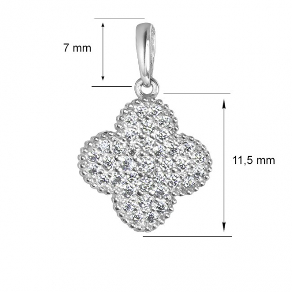 Серебряная подвеска &amp;quot;Cloveria&amp;quot; - 2