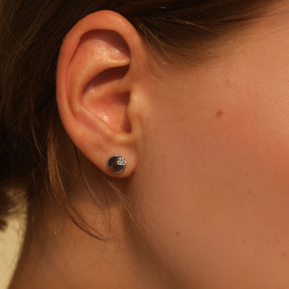 Серебряные пусеты - 1