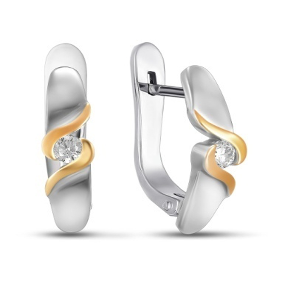 Серебряные серьги - 8