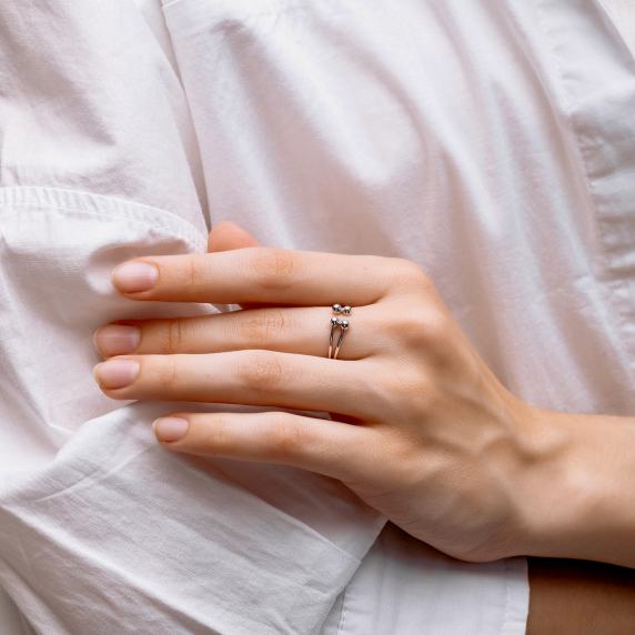 Серебряное кольцо &amp;quot;Шар&amp;quot; - 3