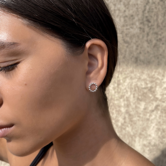 Серебряные пусеты - 1