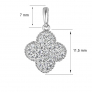 Серебряная подвеска &amp;quot;Cloveria&amp;quot; - 2
