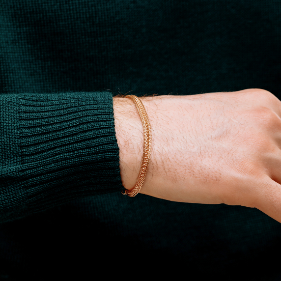 Золотой браслет &amp;quot;Армянский бисмарк&amp;quot; - 4