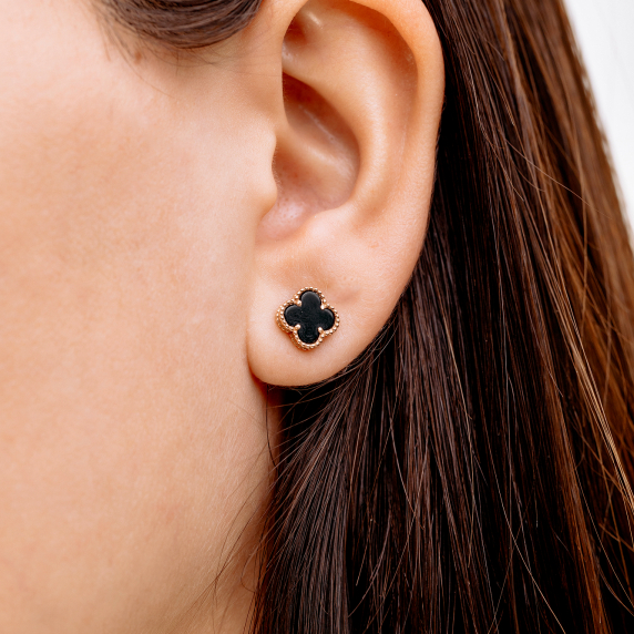 Золотые серьги &amp;quot;Cloveria&amp;quot; - 1