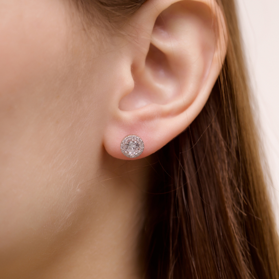 Серебряные пусеты - 1