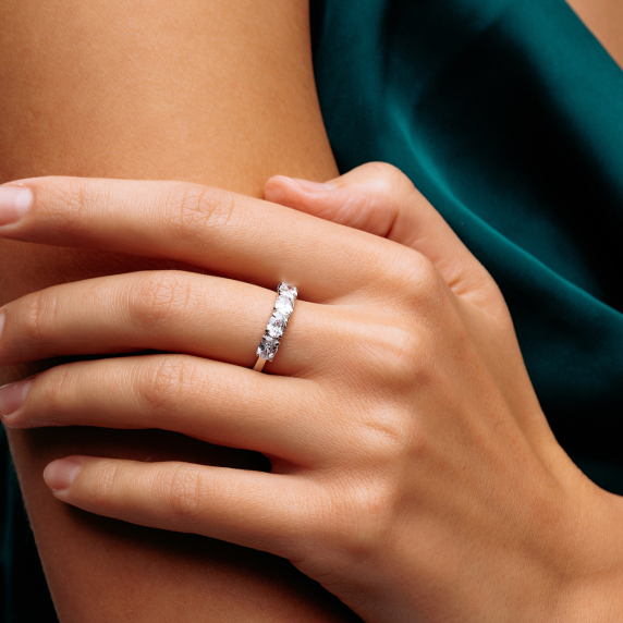 Серебряное кольцо - 3