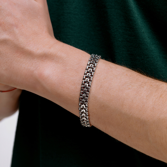 Срібний браслет &amp;quot;Імператор&amp;quot; - 3