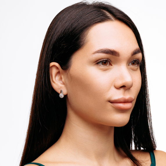 Серебряные серьги - 5