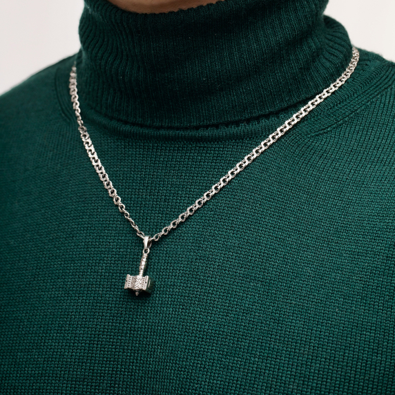 Серебряный подвес "Молот" - 3 Серебряный подвес "Молот" - 3