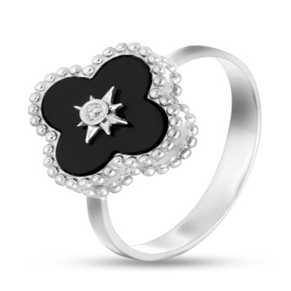 Серебряное кольцо &amp;quot;Cloveria&amp;quot; - 8