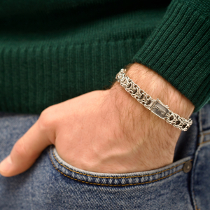 Серебряный браслет "Рамзес"