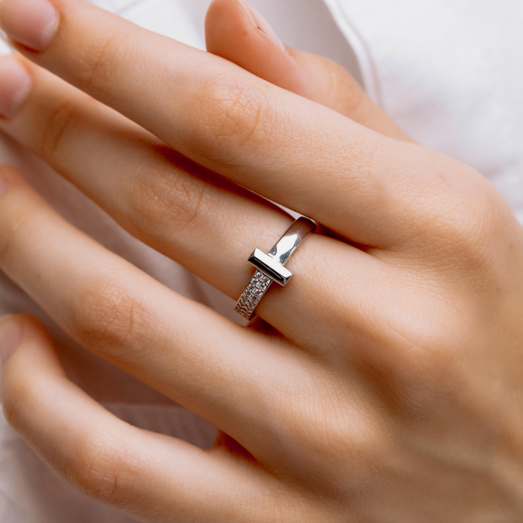 Серебряное кольцо - 1