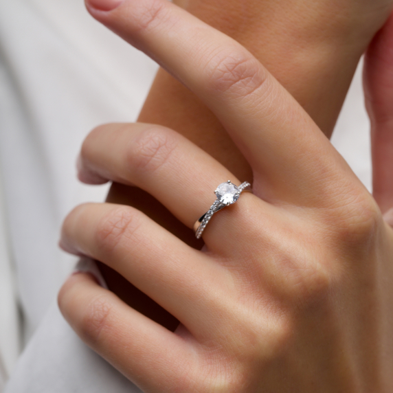 Срібна каблучка - 1