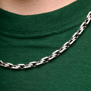 Серебряная цепочка "Двойной якорь"