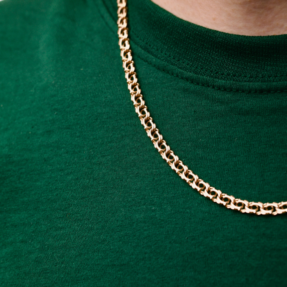 Золотая цепочка "Арабский бисмарк" - 3 Золотая цепочка "Арабский бисмарк" - 3